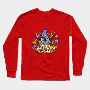 Halloween Stitch Long Sleeve T-Shirt